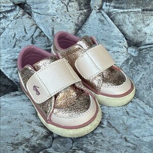 See Kai Run Metallic Pink Sneakers